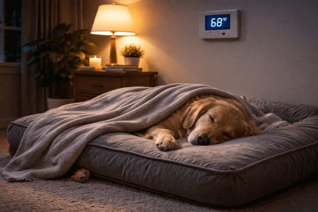 What Temperature Do Dogs Prefer for Sleeping? The Ideal Sleep Comfort ...