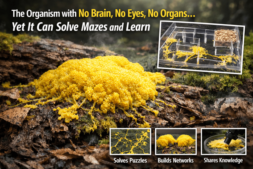 The Mysterious Organism With No Brain, No Eyes, No Organs — Yet It Can ...